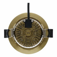 LED Einbauspot slim-fit | 4-6W | Dimmbar | CCT-switch | IP65 | Messing