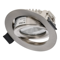 LED Einbauspot slim-fit | 4-6W | Dimmbar | CCT-switch | IP65 | Silber