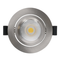 LED Einbauspot slim-fit | 4-6W | Dimmbar | CCT-switch | IP65 | Silber