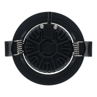 LED Einbauspot slim-fit | 4-6W | Dimmbar | CCT-switch | IP65 | Schwarz