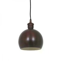 Nostaluce Isar Medium Pendelleuchte | bronze | &Oslash;15 cm