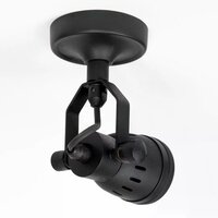 Indigo Aufbaustrahler | schwarz | GU10