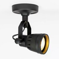 Indigo Aufbaustrahler | schwarz | GU10