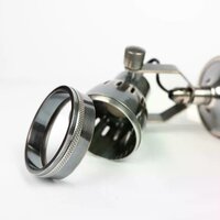 Aufbauspot Indigo Antik Silber | Silber | 11 cm