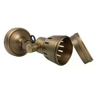 Indigo Wandleuchte/Deckenspot | Messing | H: 11 cm