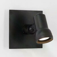 Indigo Mini Wirbel Wandlampe | Schwarz | GU10