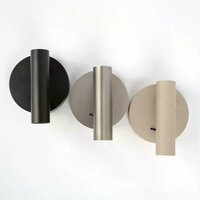 Viktor Wandleuchte | Gun Metal | H: 11,50 cm