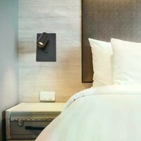 Mila Wandleuchte | schwarz | 22 cm