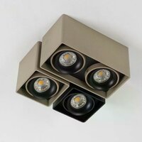 Bjorn 2 Deckenleuchte | Champagner | H: 9.4 cm