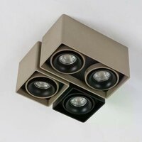 Bjorn 2 Deckenleuchte | Champagner | H: 9.4 cm
