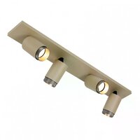 Scott 4 Aufbaustrahler GU10 Champagner | KS Beleuchtung