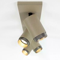 Scott 4 Aufbaustrahler GU10 Champagner | KS Beleuchtung