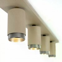 Scott 4 Aufbaustrahler GU10 Champagner | KS Beleuchtung