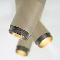 Scott 3 Aufbauspot | champagner | GU10