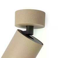 Mila 1 Runde Aufbauleuchte | Champagner | GU10