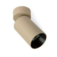 Mila 1 Runde Aufbauleuchte | Champagner | GU10