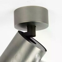 Mila 1 Runde Aufbauleuchte | Gun Metal | GU10