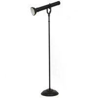 Stehlampe Fackel 132 cm Schwarz