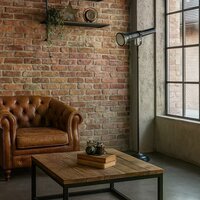 Stehlampe Fackel 132 cm Schwarz