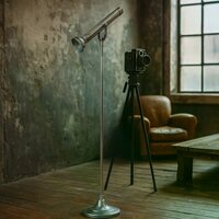 Stehlampe Torch | Silber | 132 cm