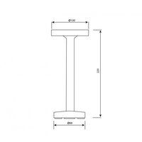 Solo Tischlampe | Bronze | 22 cm