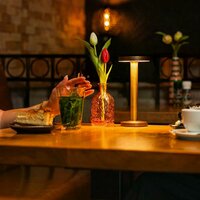 Solo Tischlampe | Bronze | 22 cm