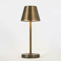 Bistro Tischlampe | Bronze | H: 28 cm