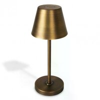 Bistro Tischlampe | Bronze | H: 28 cm