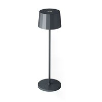 Lido Wiederaufladbare LED-Tischlampe | anthrazit | H: 35,30cm