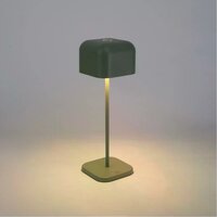 Cabo Tischlampe | Gr&uuml;n-Grau | 30 cm