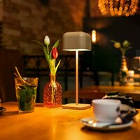 Cabo Tischleuchte | beige | H: 30 cm