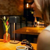 Cabo Tischlampe | anthrazit | 30 cm