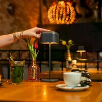 Cabo Tischlampe | anthrazit | 30 cm