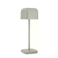 Kleine Cabo Tischleuchte | gr&uuml;n-grau | 20 cm