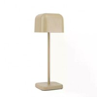 Cabo Tischlampe | Matt Grau Beige | 20 cm