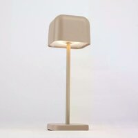 Cabo Tischlampe | Matt Grau Beige | 20 cm