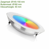 Mi-Light | Led downlight | RGB+CCT | 11,6W