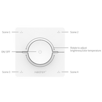 Mi-Light CCT Afstandsbediening | Sc&egrave;nebediening | WIT