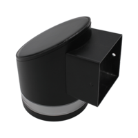 Solar Wandlamp met Daglichtsensor | Warm Wit Licht | 2W