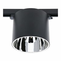 3-fase railverlichting | 26W | Zwart | Dimbaar | CCT-switch