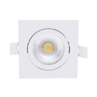 Led inbouwspot vierkant | Slim-Fit | Wit | 6W | Dimbaar | CCT-Switch
