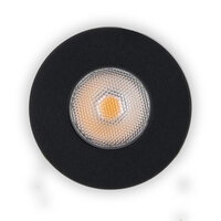 Inbouwspot set | Set van 10 | Zwart | Met afstandsbediening