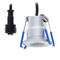 Inbouwspot set | Set van 6 | Zilver | Met afstandsbediening