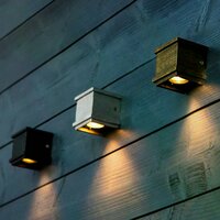 Wandleuchte Borgo | Schwarz | GU10