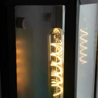 Wandleuchte Biarritz | Antik schwarz