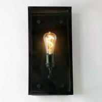 Wandleuchte Biarritz | Antik schwarz