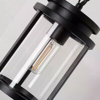 Pendelleuchte Sydney an Kette | Schwarz