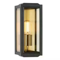 Wandleuchte Residence | Schwarz-Messing