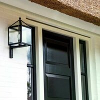 Wandleuchte Bloemendaal | Schwarz