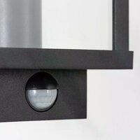 Wandleuchte Boston | Schwarz | Mit Sensor